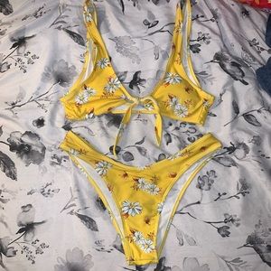 YELLOW  BIKINI